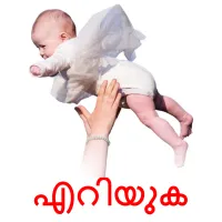 എറിയുക flashcards illustrate