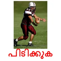 പിടിക്കുക flashcards illustrate