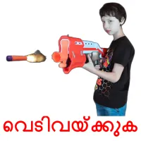 വെടിവയ്ക്കുക flashcards illustrate