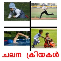 ചലന ക്രിയകൾ ansichtkaarten