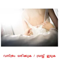 വസ്ത്രം ധരിക്കുക / ഡ്രസ്സ് ഇടുക cartes de vocabulaire