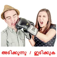 അടിക്കുന്നു / ഇടിക്കുക Tarjetas didacticas