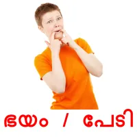 ഭയം / പേടി Tarjetas didacticas