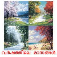 വർഷത്തിലെ മാസങ്ങൾ cartões com imagens