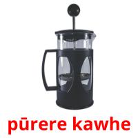 pūrere kawhe picture flashcards