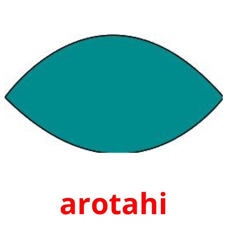 arotahi picture flashcards