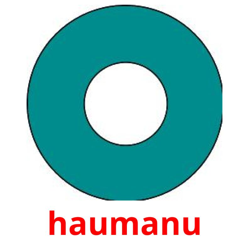 haumanu picture flashcards