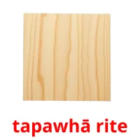 tapawhā rite picture flashcards