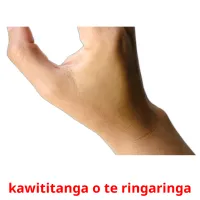 kawititanga o te ringaringa picture flashcards