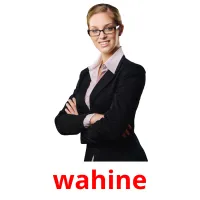 wahine Bildkarteikarten