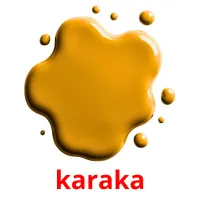 karaka picture flashcards