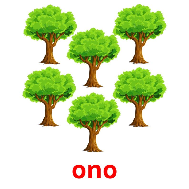 ono picture flashcards