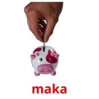 maka picture flashcards