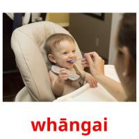 whāngai cartões com imagens
