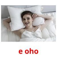 e oho picture flashcards