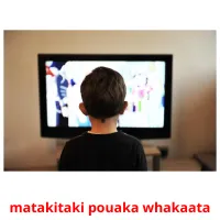 matakitaki pouaka whakaata Bildkarteikarten