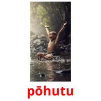 pōhutu Bildkarteikarten