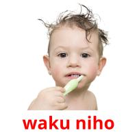 waku niho card for translate
