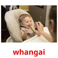 whangai picture flashcards
