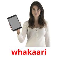 whakaari cartões com imagens