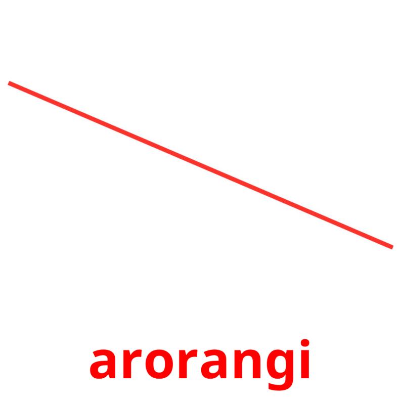 arorangi flashcards illustrate