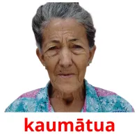 kaumātua cartões com imagens