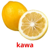 kawa cartões com imagens