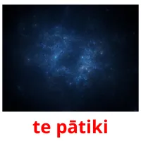 te pātiki flashcards illustrate