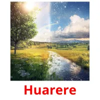 Huarere picture flashcards