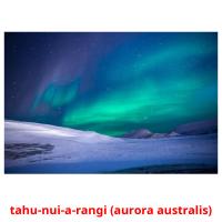 tahu-nui-a-rangi (aurora australis) card for translate