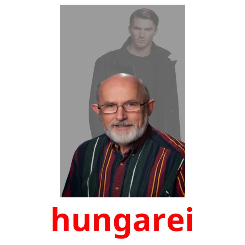 hungarei picture flashcards