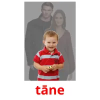 tāne picture flashcards