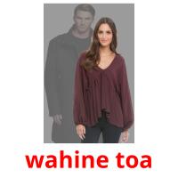 wahine toa picture flashcards