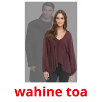 wahine toa picture flashcards