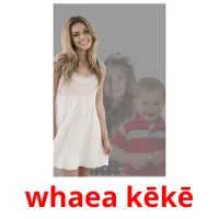 whaea kēkē picture flashcards