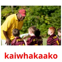 kaiwhakaako cartões com imagens