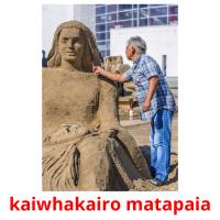 kaiwhakairo matapaia card for translate