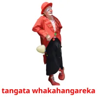 tangata whakahangareka cartões com imagens