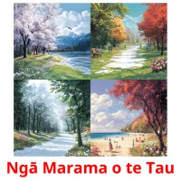 Ngā Marama o te Tau ansichtkaarten