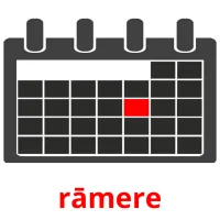 rāmere picture flashcards