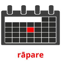 rāpare picture flashcards