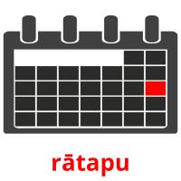 rātapu picture flashcards