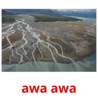 awa awa picture flashcards