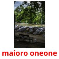 maioro oneone picture flashcards