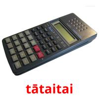 tātaitai Tarjetas didacticas