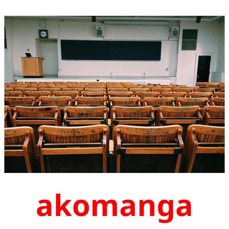 akomanga picture flashcards