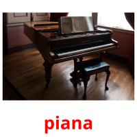 piana picture flashcards