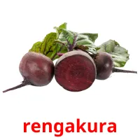 rengakura flashcards illustrate