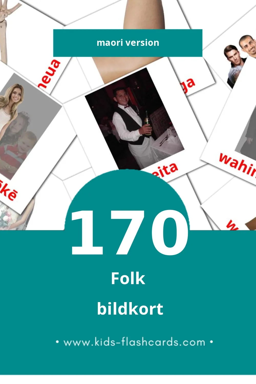 Visuella Tangata för småbarn (170 bildkort för barn på Maori)