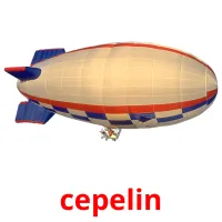 cepelin flashcards illustrate